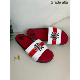 Pronta Entrega Chinelo Slide Flamengo Comfort Masculino Unisex - Preto