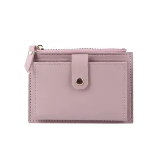 Porta-Cartões/Bolsa De Mão com Franjas - Carteira Feminina - Lilás 2