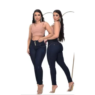 Modinha! Calça Jeans Com Elástico No Cós - Modelos Perfeitos - 2017 carbono