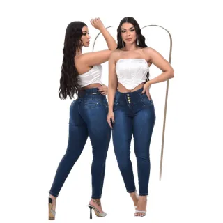 Modinha! Calça Jeans Com Elástico No Cós - Modelos Perfeitos - 2017 carbono