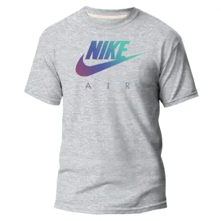 Estampa Nikke AIR NK Camiseta Cinza Masculina e Feminina Preto Azul Degrade - Cinza Rosa