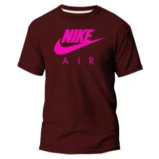 Camiseta Estampa Rosa Nikke NK Varias Cores Masculina e Feminina - Azul rosa