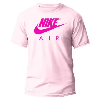 Camiseta Estampa Rosa Nikke NK Varias Cores Masculina e Feminina - Azul rosa