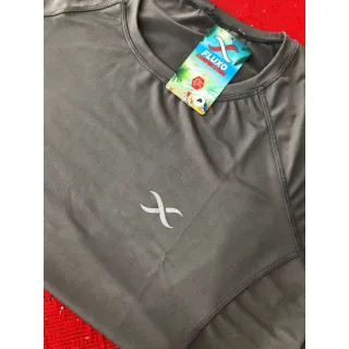 Camisetas de academia dry fit - Kit com 3 unidades - Vermelho