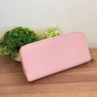 Bolsa de Mão e Carteira Feminina Long com 2 Zíper - Preta