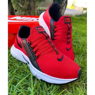 Esportivo Confortável Masculino Tênis para Caminhada Academia - Pto/dourado