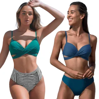 Calcinha Alta Hot Pants Biquíni Bojo Resistente Amarração 3 Peças