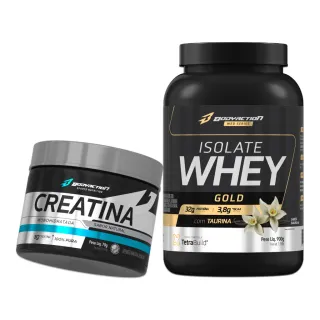 Bodyaction Isolate Gold Whey Isolado 900g + Creatina Pura 70g