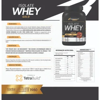Bodyaction Isolate Gold Whey Isolado 900g + Creatina Pura 70g - Chocolate