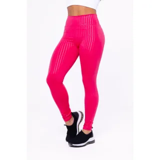 Calça Modeladora Feminina Wolfox Cintura Alta Brilho Molhado Academia Fitness - Verde Militar