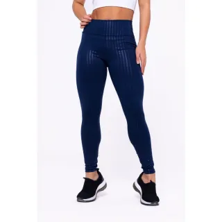 Calça Modeladora Feminina Wolfox Cintura Alta Brilho Molhado Academia Fitness - Verde Militar