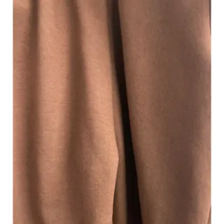 Cós Alto Calça Jogger Feminina de Moleton Flanelado Grosso - Pink