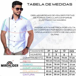 Promoção Barata - Camisa Social Manga Curta Slim Masculina, Compre Online na Raryel - Branco