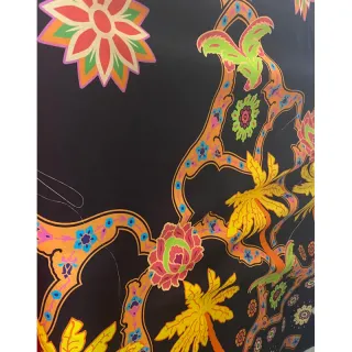 Fenda em saia longa (ENCOMENDA) - Bege Estampado