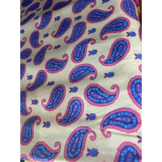 Fenda em saia longa (ENCOMENDA) - Bege Estampado