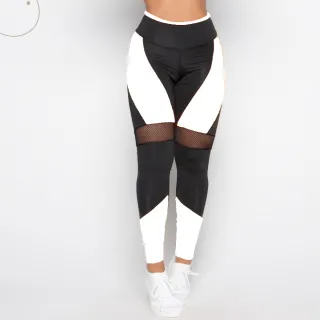 Roupa Fitness Feminina Kit 3 Calça Legging Tela para Academia e Ginástica - CINZA/ROSA