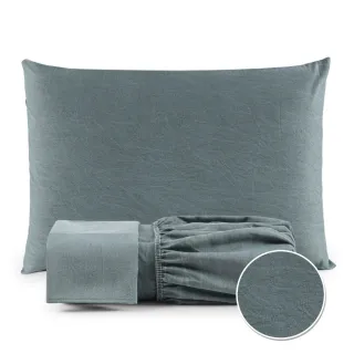 Lençol Queen Box Casal - 3 Peças Aveludadas 200 Fios Micropercal - Naturale Dourado