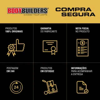 Combo de Suplementos para Aumento de Massa Muscular - Whey Protein, Power Creatina e Coqueteleira - Baunilha