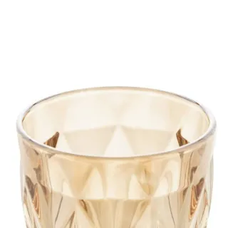 300ml Luster Ambar Diamond Taças 6 Jogo - Único