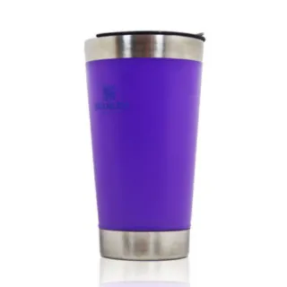 Copo Térmico Inox com Tampa e Abridor - Kit com 2 Copos - Vermelho