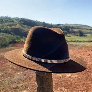 Queimão de estoque!! Vários modelos de Bandinha para Chapéu com Strass - DOURADA