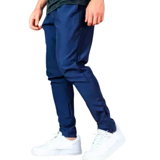 Treino DryFit Tactel Calça Esportiva Masculina Academia com Elastano - Azul Marinho