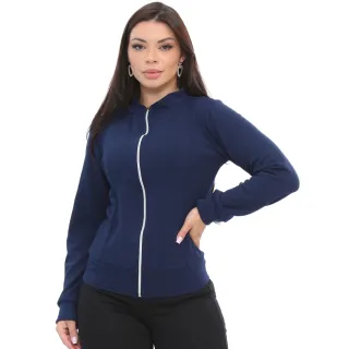 Casaco Feminino com Zíper - Jaqueta Bomber em Promoção - Vinho