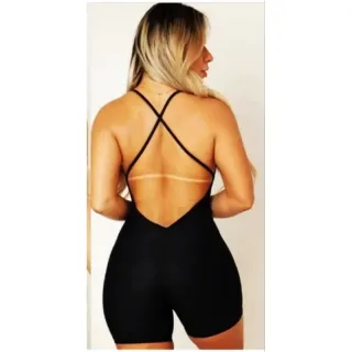 Empina bumbum top fitness macaquinho sem bojo - MACAQUINHO  EMPINA DAY 8