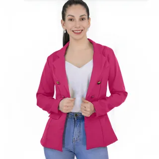 Moda Feminina: Blazer Alfaiataria Social com Botão - Raryel - Azul Royal