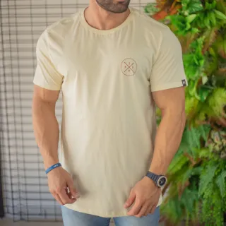 Roupas Masculinas Estampadas 100% Algodão - SRMN Flechas Serumano - Salmão