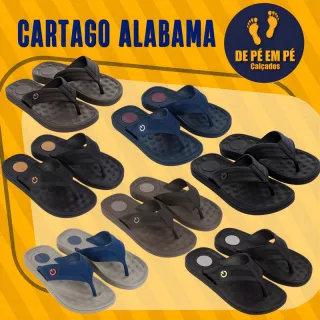 Chinelo Confortável Masculino Cartago Alabama - Grendene