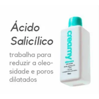 Creme de cuidados para a pele com ácido salicílico - 90ml - Único