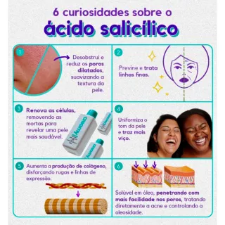 Creme de cuidados para a pele com ácido salicílico - 90ml - Único