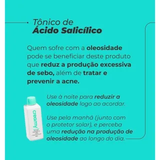 Creme de cuidados para a pele com ácido salicílico - 90ml - Único