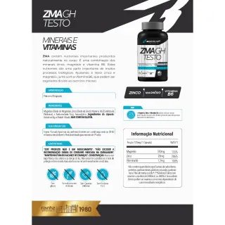 Zma + Thermo Abdomen + Pré Treino Nuclear Rush + Bcaa + Creatina + Whey Protein - Morango