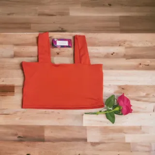 Suplex feminino sem bojo: cropped casual com alça grossa em várias cores lisas e estampadas - Verde Bandeira