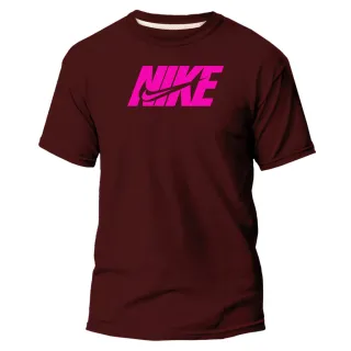 Camisa Masculina Estampa Rosa NK MOV Unisex - Marron