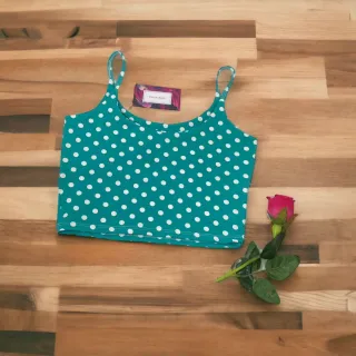 Alça fina suplex cropped feminino casual lisos e estampados em várias cores - Rosa Chiclete