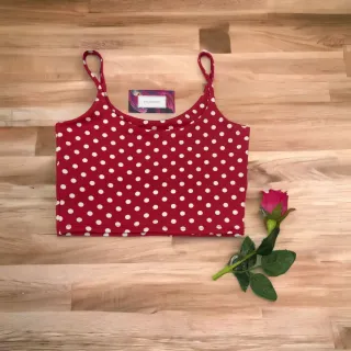 Alça fina suplex cropped feminino casual lisos e estampados em várias cores - Rosa Chiclete