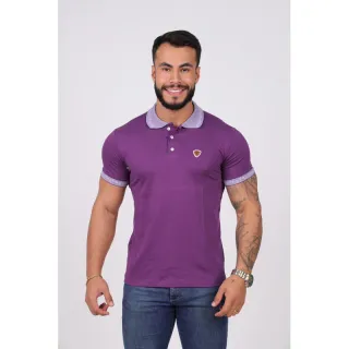 Camiseta Casual Básica Masculina - Promoção Tamanho P/M/G/GG - Roxo
