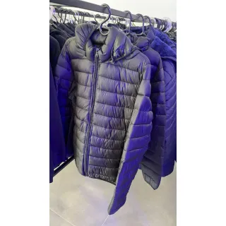 Jaqueta Puffer Masculina de Nylon Corta Vento Reforçada - P (LIsa)