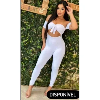 Moda Gringa: Macacão Suplex e Canelado Siganinha - Nude