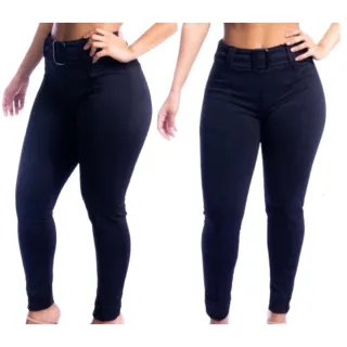 Cinto para Calça Feminina Modeladora de Cintura Alta em Suplex - Calça Suplex azul