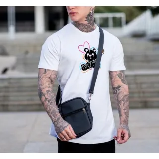 Camiseta Veludo Longline - G