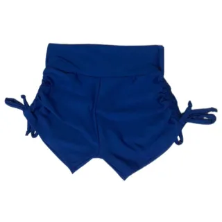 Roupa Fitness Feminina Suplex Curto com Laço Lateral - Vermelho Bordô