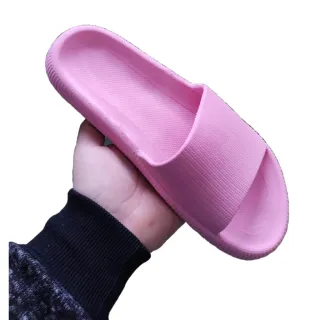 Sola antiderrapante masculino Ortopédico chinelo nuvem com furos e ondulações - Chinelo Preto