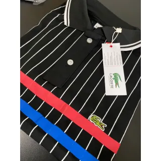 Promoção Camisa Polo Lacoste Francesa Djokovic - Várias Cores - Branco
