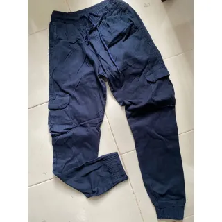 Promoção - Calça Sarja Jogger Masculina Cargo - KAKI