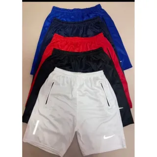 Refletiva Bermuda Dry Fit Academia - Vermelho