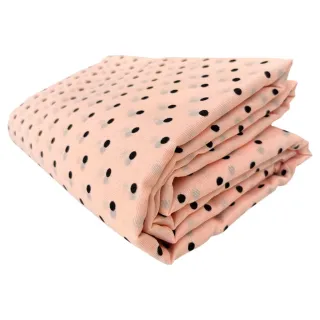 Cobertor Casal Gigante em Várias Cores - Lençol de Bolinha - Verde / Branco